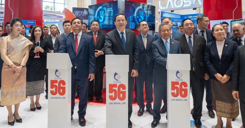 Lao Telecom Unveils 5G High Speed Internet At Lao Digital Week