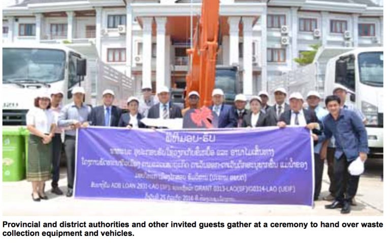 ADB funds Waste Management Project in Savannakhet