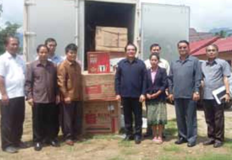 Govt Aid Flows to Flood Victims in Luang Prabang