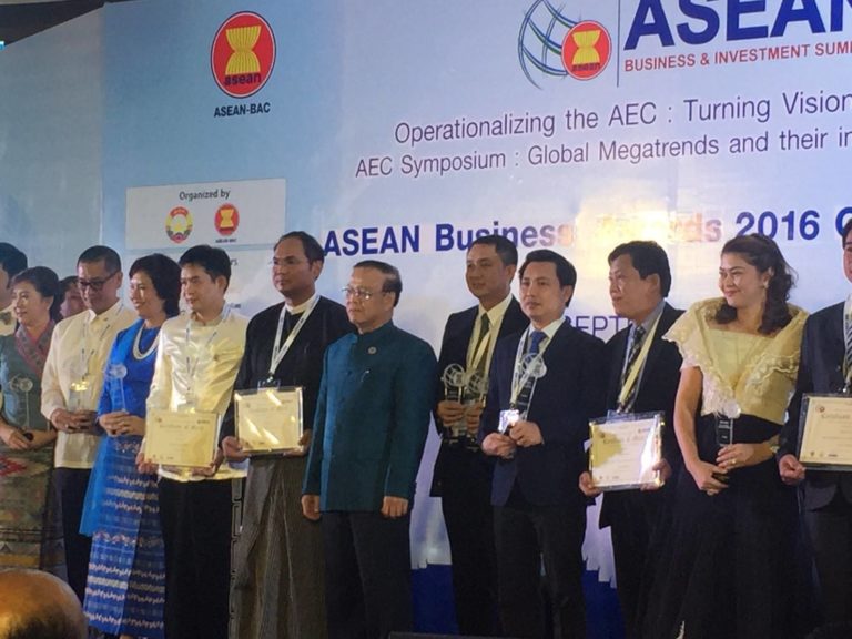 Asean Business Awards 2016 Promote Enterprise Strength