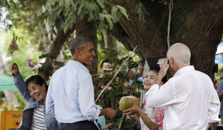 In Laos, Obama Bashes Trump For Being An Isolationist