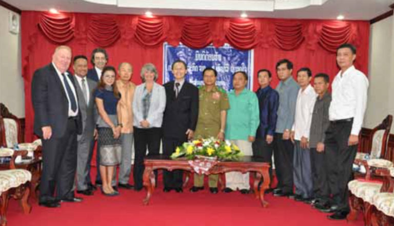 South Korean Company Confers on Lao Mega Project