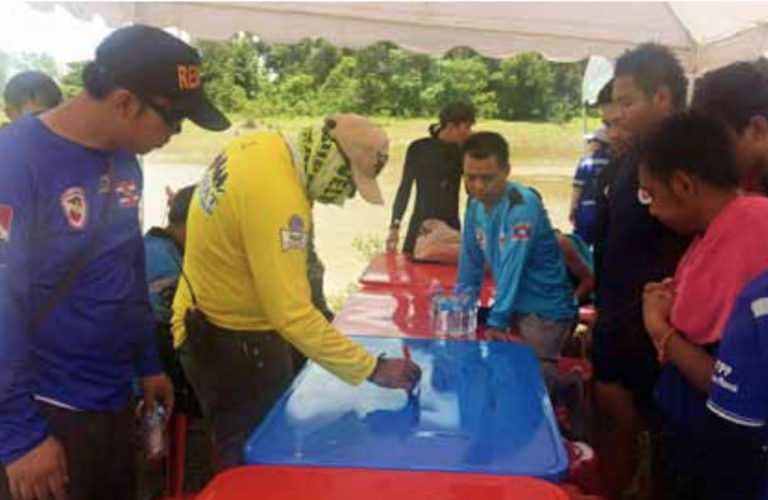 Vientiane Rescue Prepares for Boat Racing Festival