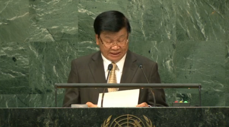 PM Thongloun Delivers United Nations General Assembly Speech