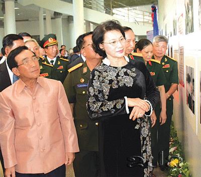 Ho Chi Minh Trail Exhibition Opens in Vientiane