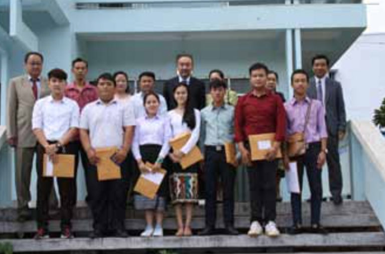 Lao Students to Further Studies in Mongolia