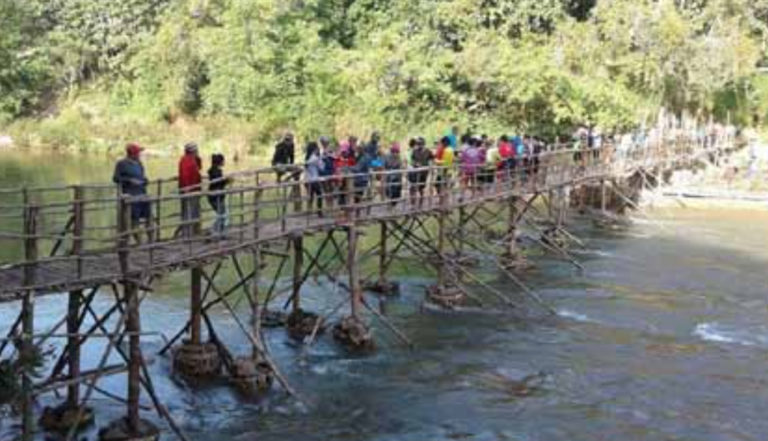 Footbridges Replaced in Luang Prabang to Allow River Crossings