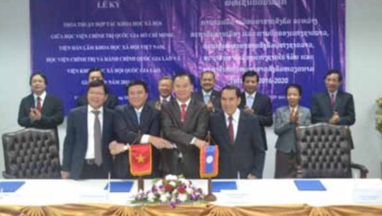 Laos, Vietnam Strengthen Cooperation in Social Science