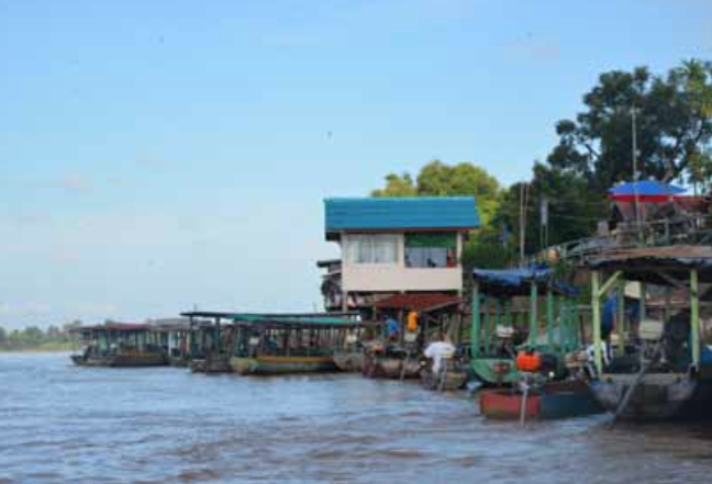 Boat Operators in Khong District Experience a Decline in Revenue