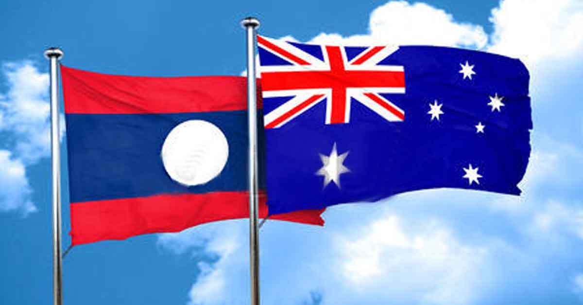 Laos and Australia 65 years