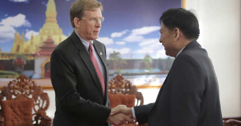 Laos and the US strengthen ties