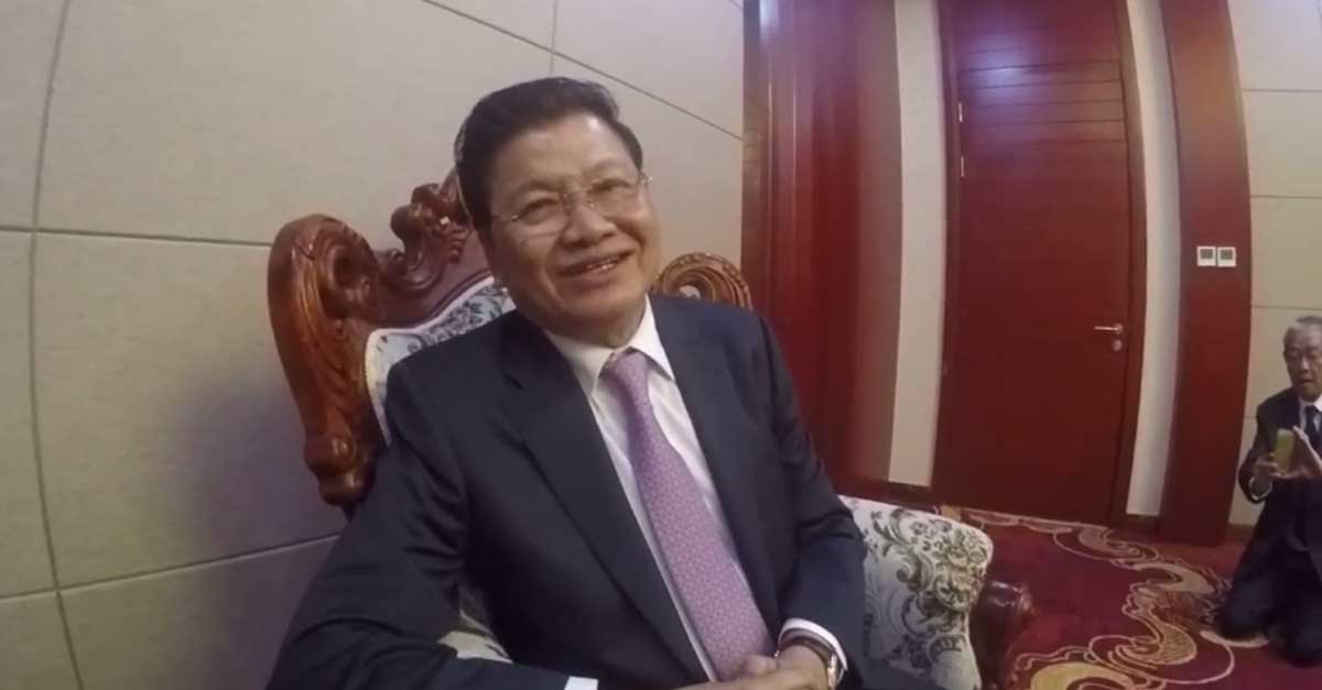 Prime Minister of Laos Thongloun Sisoulith