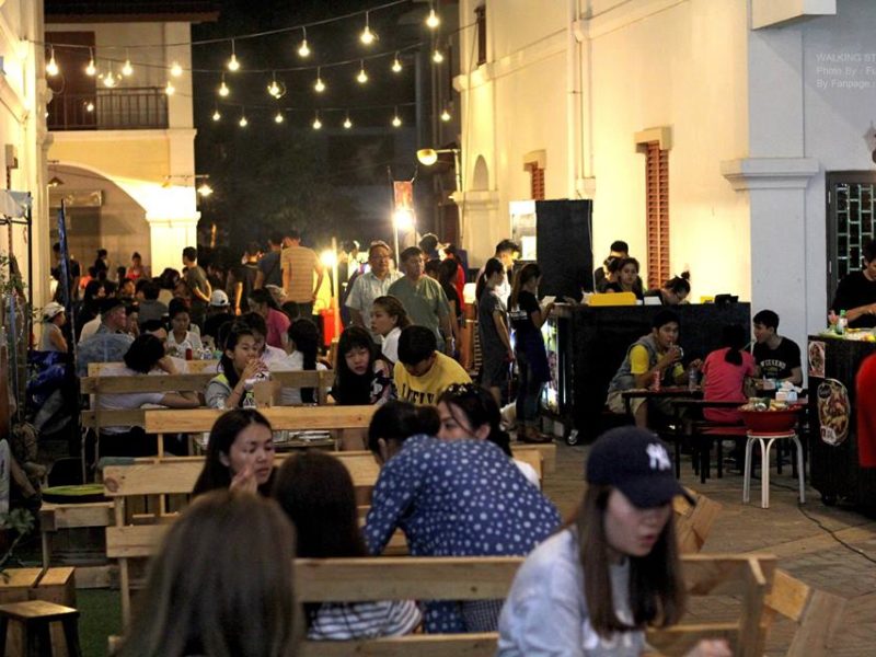 Walking Street Vientiane