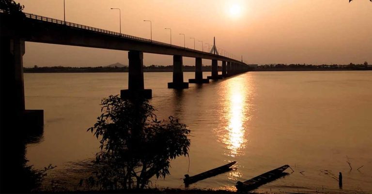 Laos and Cambodia Bridge