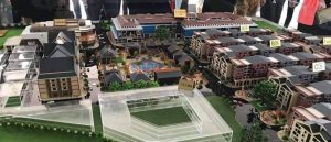 Scale Model of New Sang Jiang Shopping Center