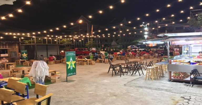 Food Park Opens in Vientiane City Center