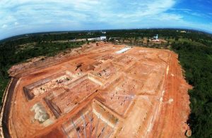 Aerial View of FSTP (construction period)