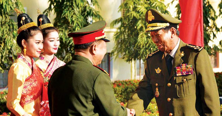 Laos Cambodia Defence Ministers Meeting