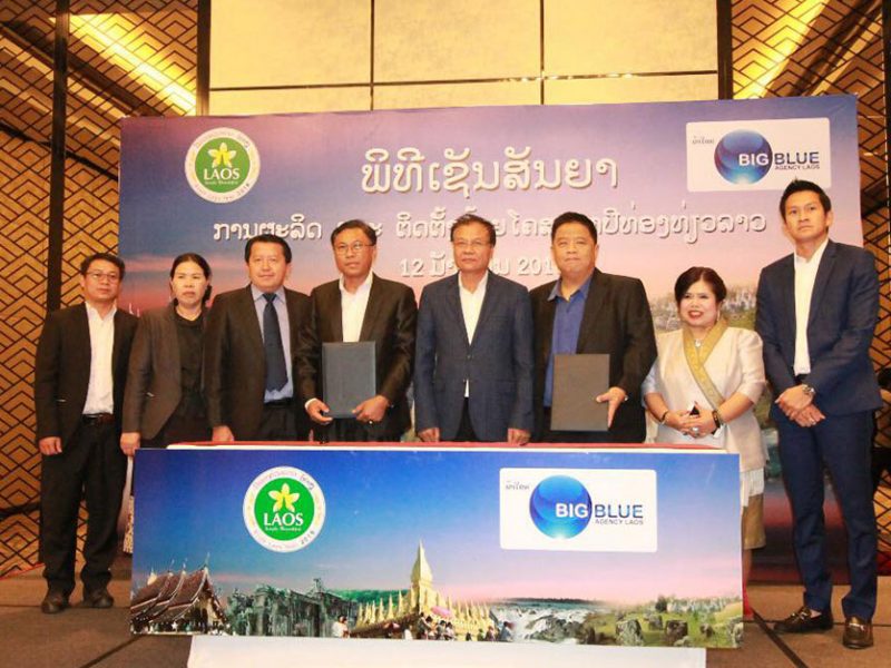 Big Blue Advertising Wins Visit Laos Billboard Contract