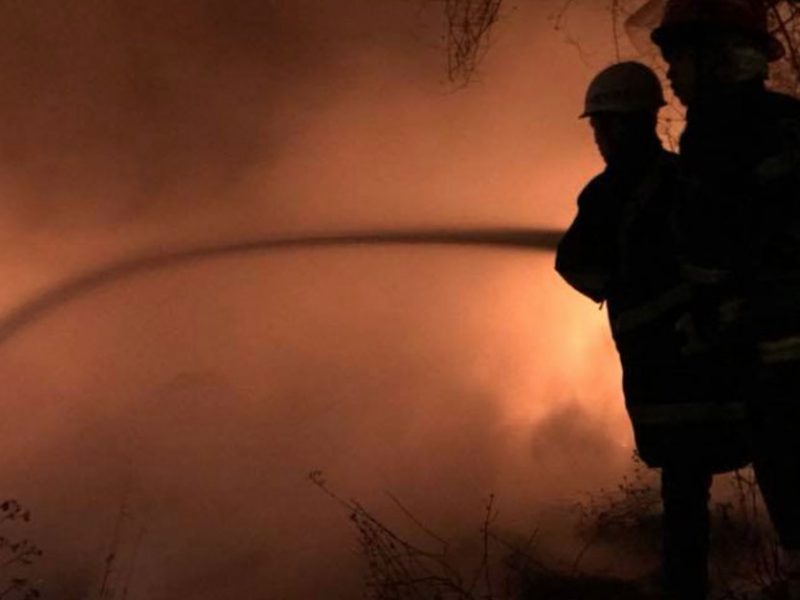 Vientiane Landfill Fire