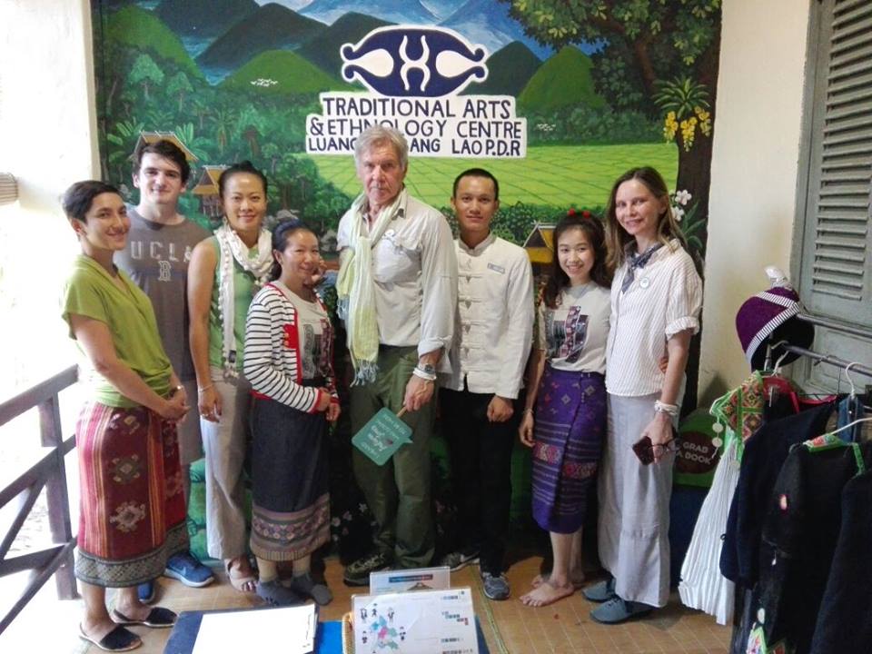 Harrison Ford at TAEC Luang Prabang