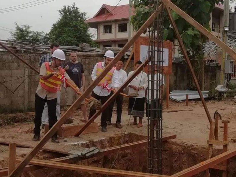 LaoDC Data Center Groundbreaking Ceremony