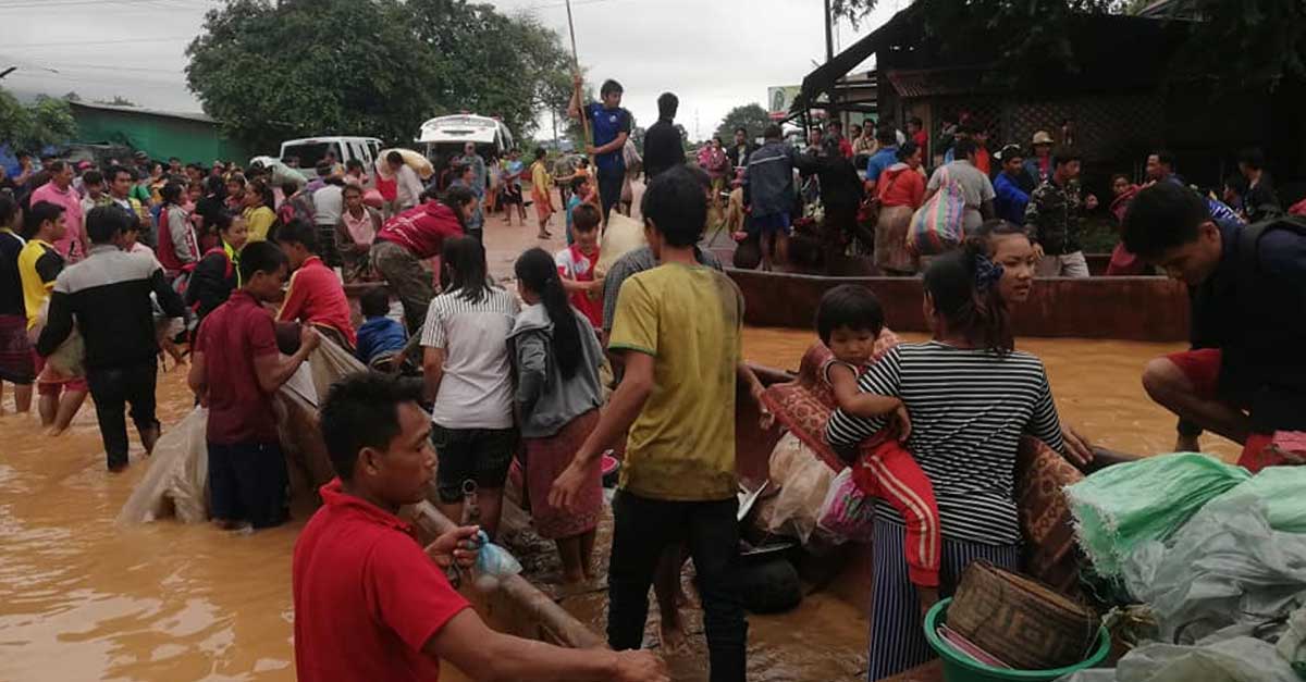 how to donate to attapeu flood and dam victims