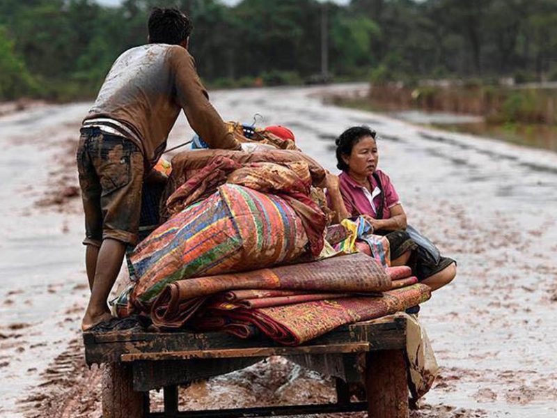power company to accept responsibility for dam collapse