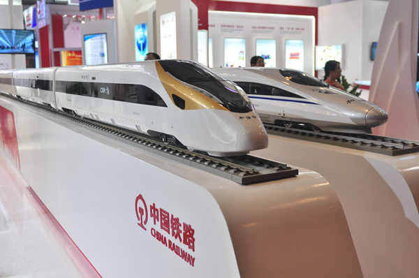 Lao-China Railway scale model