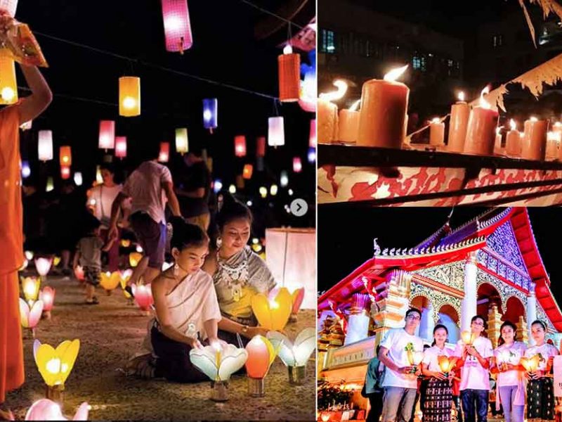 Celebrations for end of Vassa (Rains Retreat/Buddhist Lent)