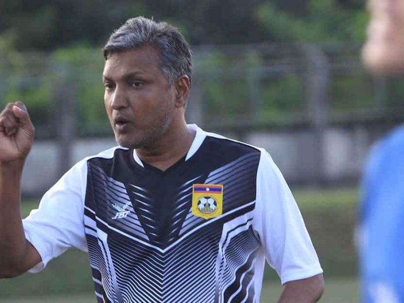 Laos Football Coach Sundramoorthy