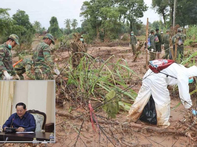 Search for Attapeu Flood Victims Offiically Ends
