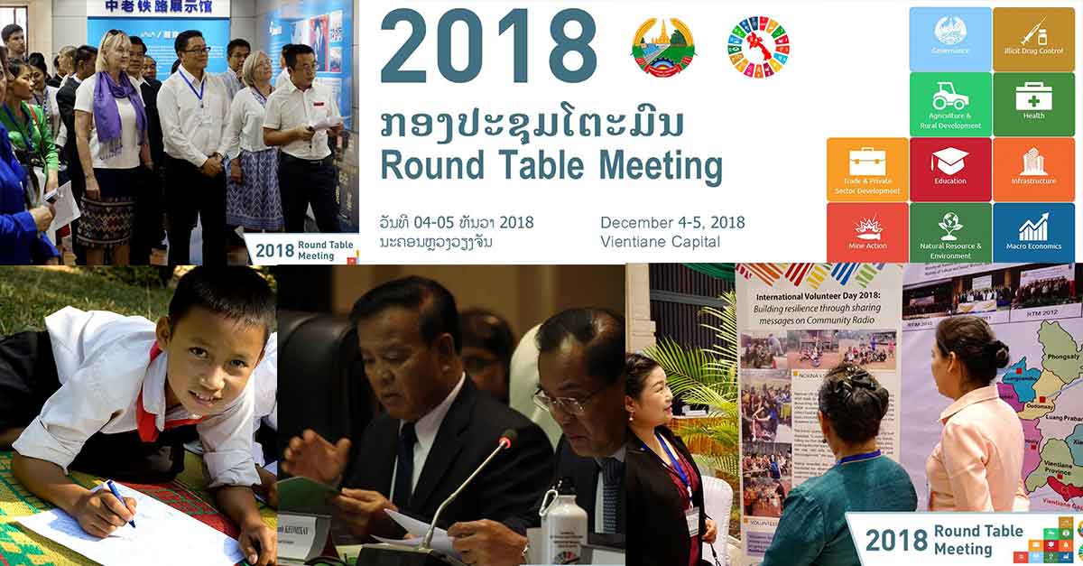 Round Table Implementation Meeting in Laos (Images UN in Lao PDR)