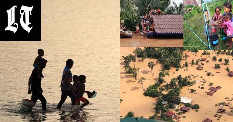 Laos PM Thongloun Sisoulith Orders 10,000USD Compensation from Consortium to Sanamxay District Flash Flooding Victims' next of kin following July 23, 2018 Saddle Dam D collapse at Xe Pian Xe Namnoy.