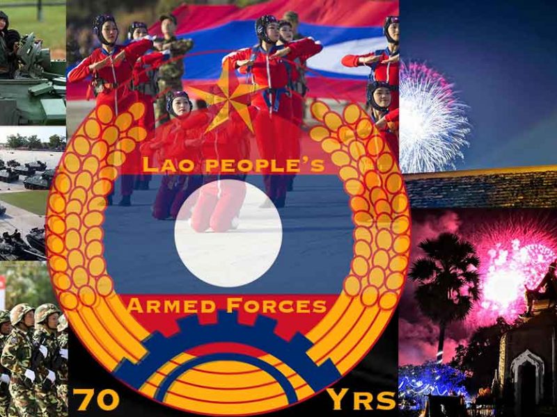 Lao People's Army Celebrates 70 Years Milestone