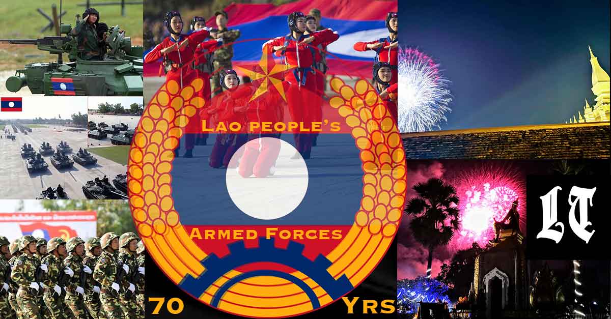 Lao People's Army Celebrates 70 Years Milestone