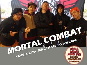 Japanese Breakdance Crew Mortal Combat