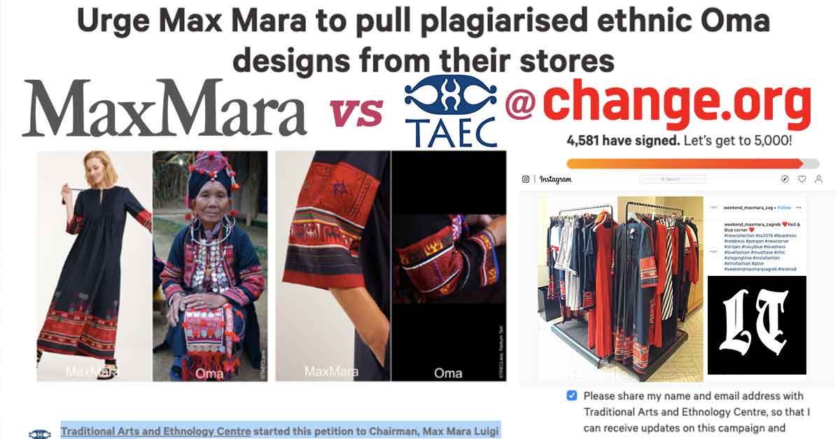Max Mara vs Laos' Oma Change.org petition approaches 5,000