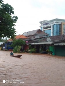 Severe Floods hit Southern Laos