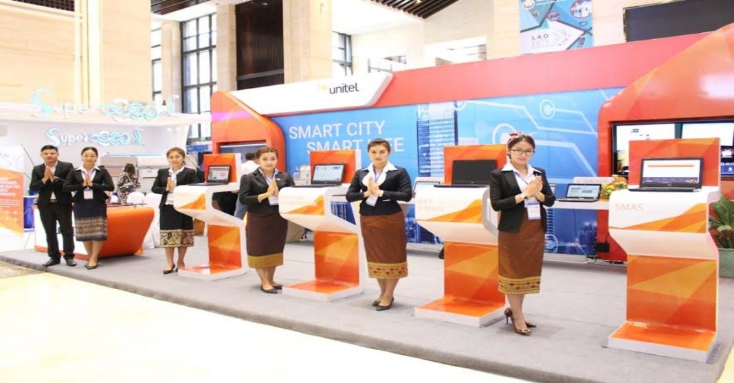 Unitel Tests 5G Network in Vientiane