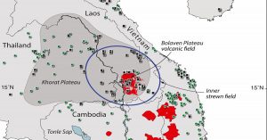 Meteorite Impact Crater under Bolaven Plateau