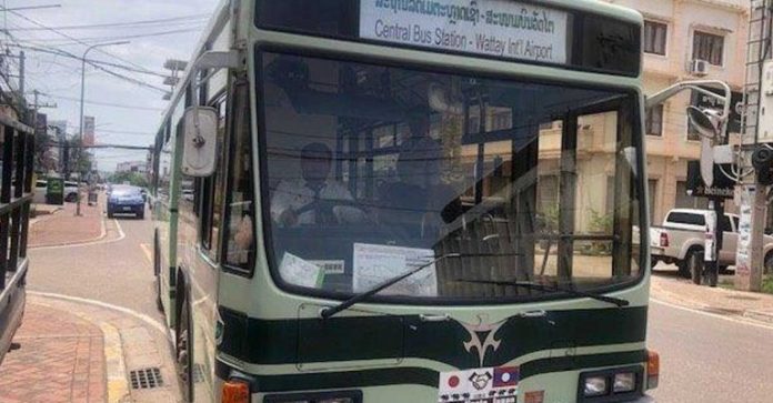 Vientiane City Bus Moves Toward Cashless Payment