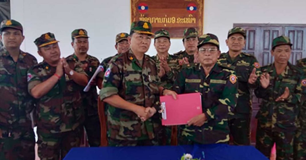 Laos, Cambodia to Withdraw Border Troops Tomorrow