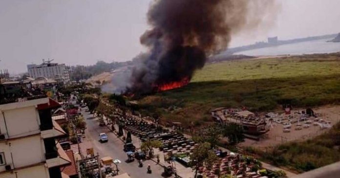 Second Fire along the Mekong River