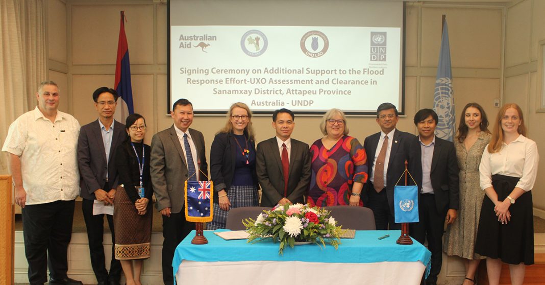 Australia Further Supports UXO Free Efforts in Laos