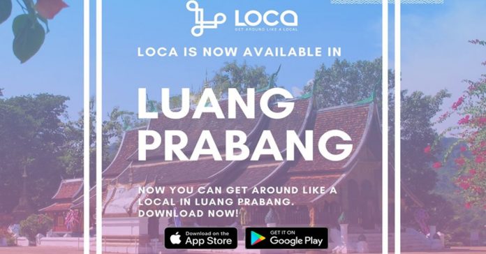 Ridesharing Service LOCA Now Available in Luang Prabang