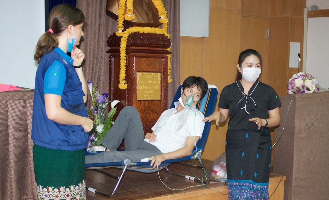 WHO organizes training to medical professionals in Vientiane