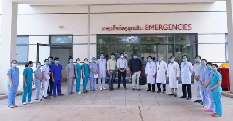 Three More Covid-19 Cases Discharged from Hospital in Vientiane