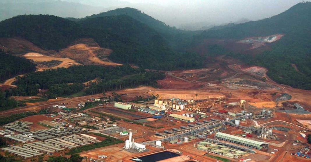 Sepon Gold Mine Operation in Laos