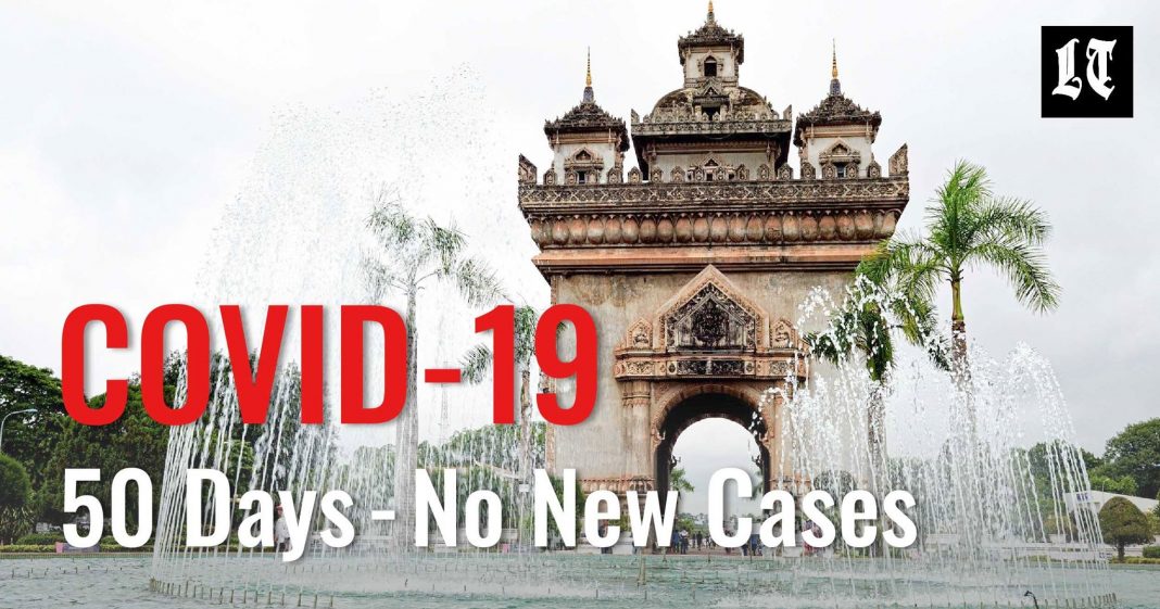 50 Days No New Cases of Covid-19 in Laos